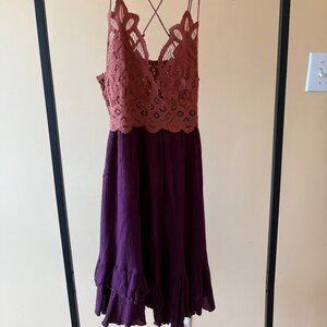 Free People One Adella Slip Dress